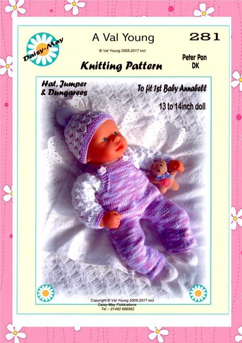 Dolls knitting patterns 281 - no,
