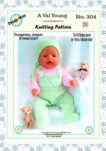 Dolls knitting pattern no - ,