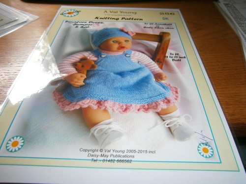 Dolls knitting pattern - 1,