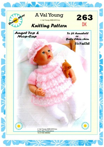 Dolls knitting pattern - , for