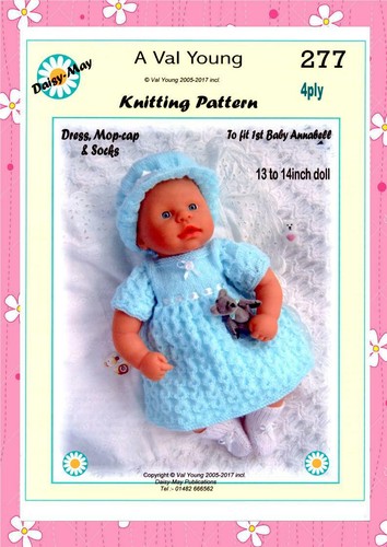 Dolls knitting pattern 277 - knitting,