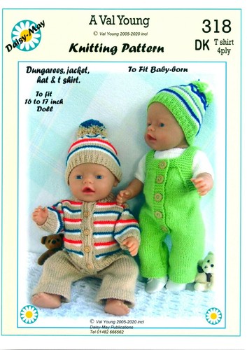 Dolls knitting pattern 318 - dolls, no