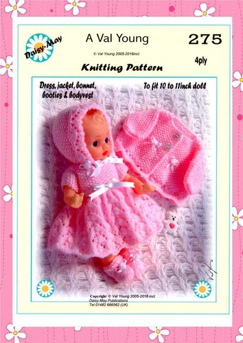 Dolls knitting pattern no - dolls,