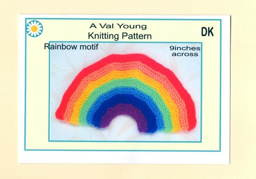 Rainbow knitting pattern by - pattern, .by