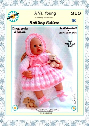 Dolls knitting pattern - , val