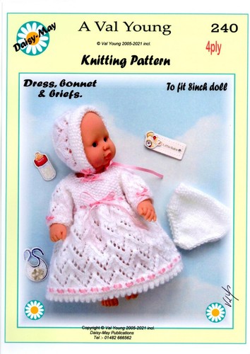 Dolls knitting patterns - 2,