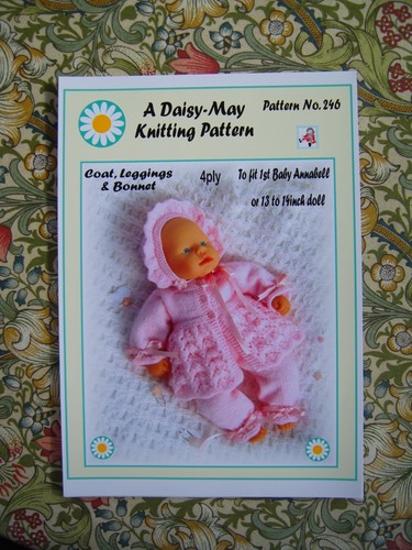 Dolls knitting pattern 246 - knitting,