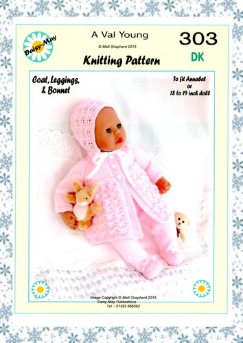 Dolls knitting pattern 303 - knitting,