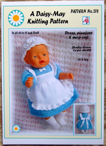 Dolls knitting pattern - no, 278