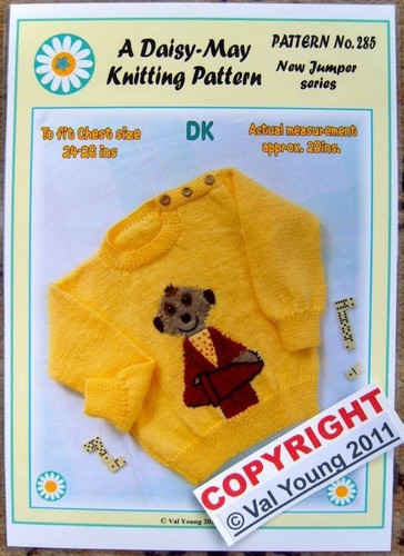 Meerkat jumper knitting