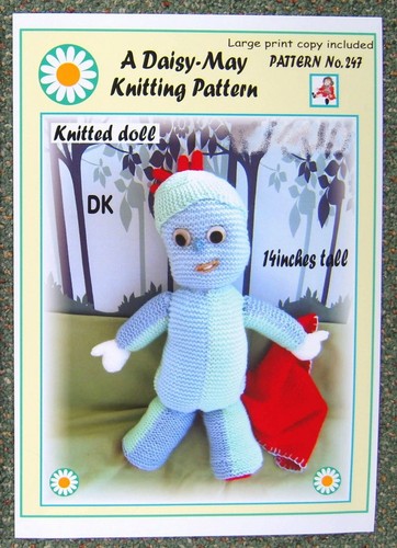 Iggle doll toy knitting - toy,