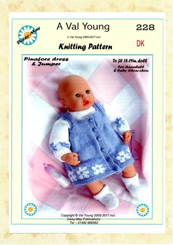 Dolls knitting pattern - 1,