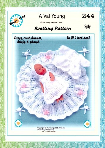 Dolls knitting pattern - pattern, no