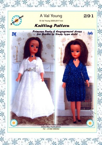 Dolls knitting pattern 291 - knitting,