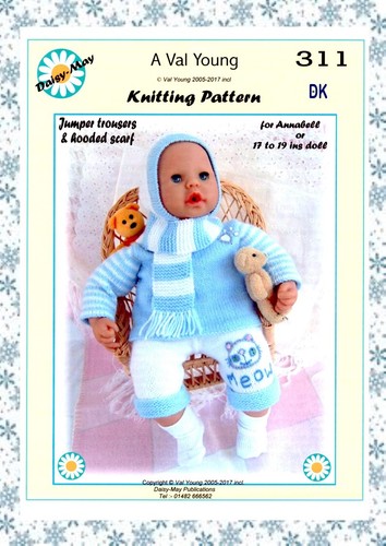 Dolls knitting pattern - , by