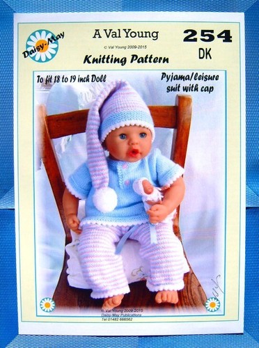Dolls knitting pattern for - dolls,