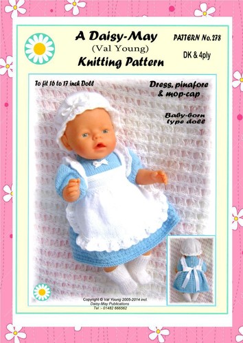 Dolls knitting pattern - pattern, 278