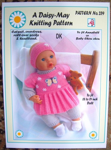 Dolls knitting pattern - knitting, 259