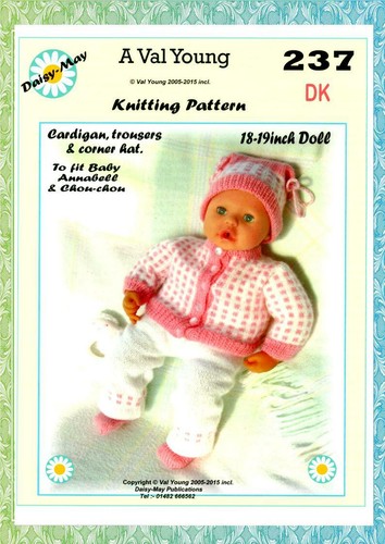 Dolls knitting pattern - 1,
