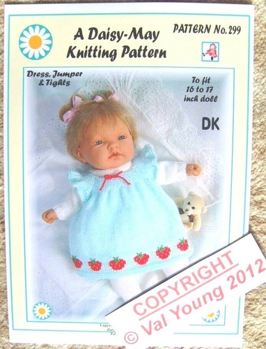 Dolls knitting pattern 299 - dolls,