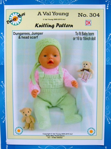 Dolls knitting pattern no - dolls,