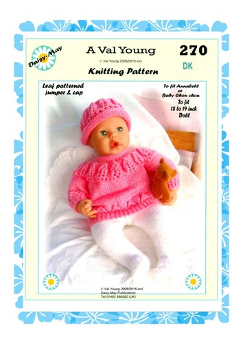 Dolls knitting pattern - pattern, for