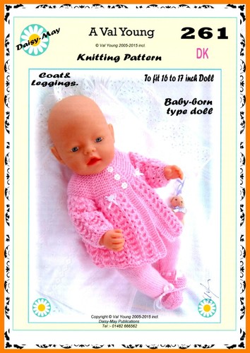 Dolls knitting pattern - knitting,