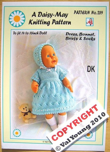 Dolls knitting pattern 289 - dolls,