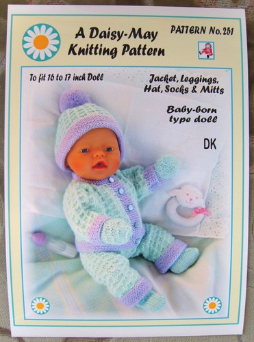 Dolls knitting pattern 251 - *no,