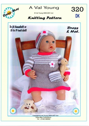 Dolls knitting pattern no - dolls,