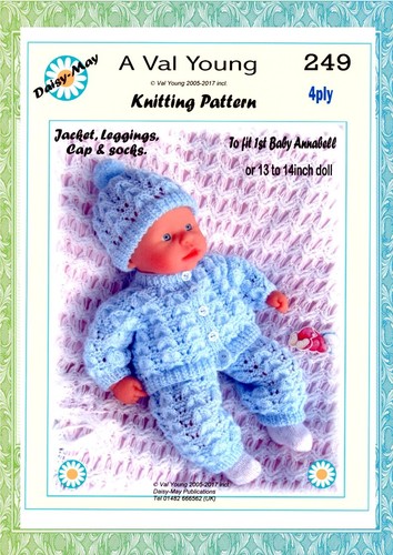 Dolls knitting pattern 249 - dolls,